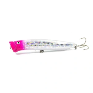 Fujin Salt Popper Su Üstü Maket Balık SP120SW - 030PinkHeadShiny