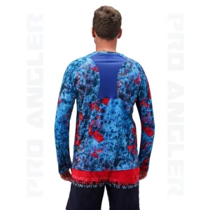 Fujin Pro Angler S24 T-Shirt Red Reef - Medium (M)