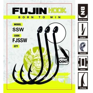 Fujin SSW Delikli Kaynaklı Çapraz  Octopus Kancası
