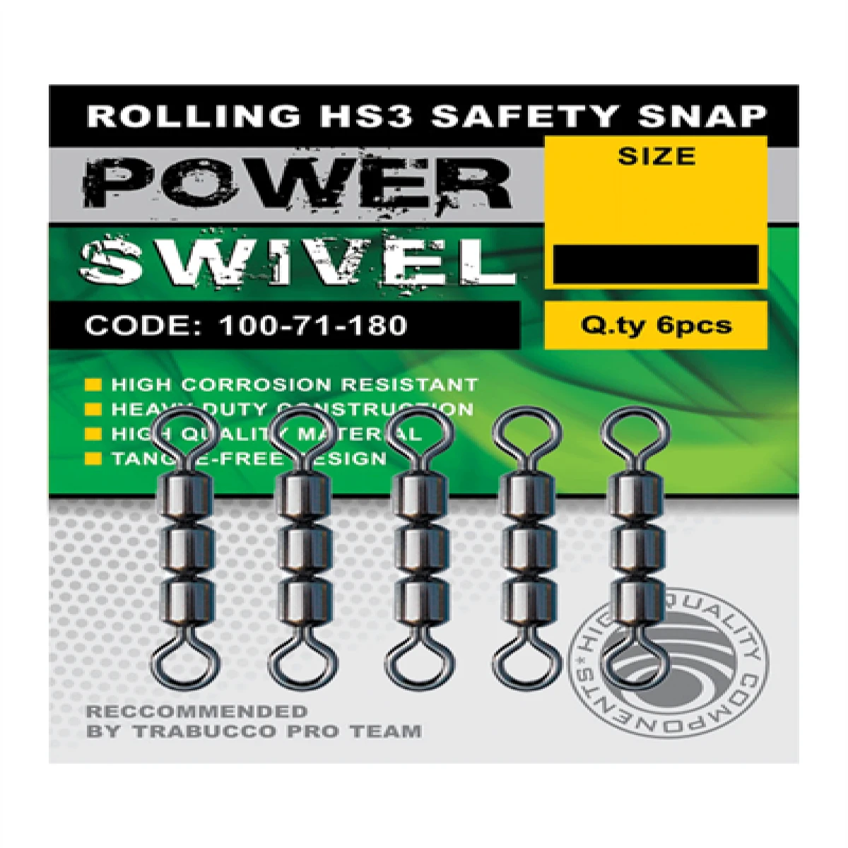 Trabucco HS3 Rolling Swivel Fırdöndü - 16no