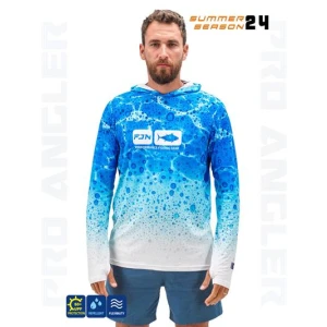 Fujin Pro Angler S24 Hooded Blue Ocean