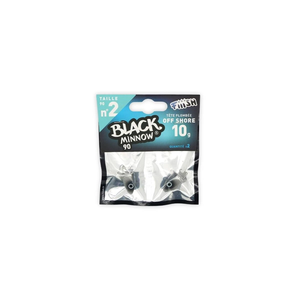 FIIISH Black Minnow 90 Jig Head Off Shore Zoka 10gr - Kaki