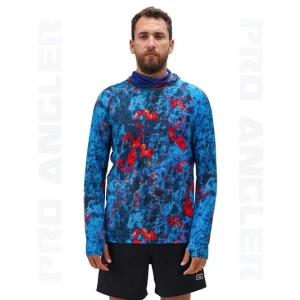 Fujin Pro Angler S24 Buff&Hoodie Red Reef