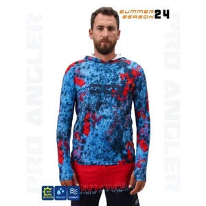 Fujin Pro Angler S24 Hooded Red Reef