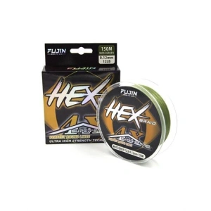 Fujin Hex Braid 4x 150mt Moss Green PE İp Misina