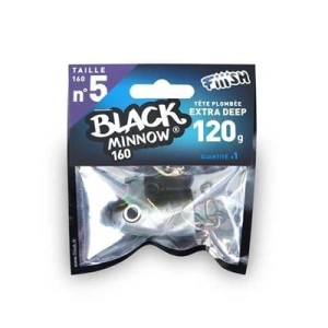 FIIISH Black Minnow 160 Extra Deep 120 Gr Jig Head