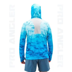 Fujin Pro Angler S24 Buff&Hoodie Blue Wave
