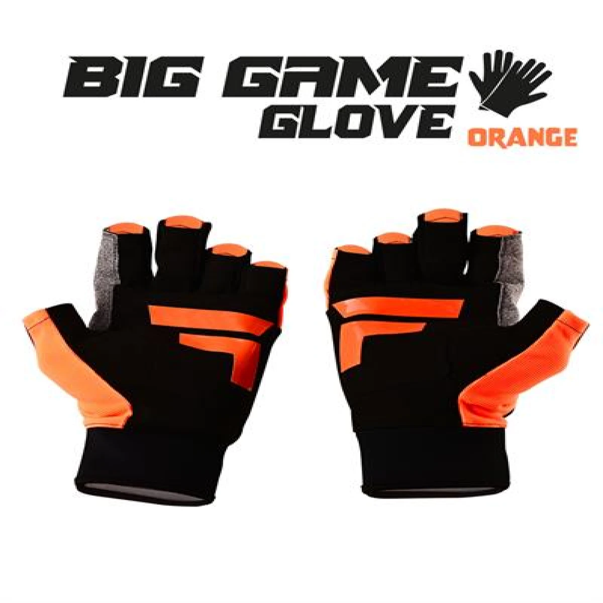 Fujin Pro Angler S24 Big Game Gloves Orange - S/M