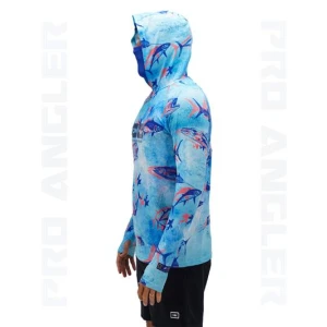 Fujin Pro Angler S24 Buff&Hoodie Echo Fish - XXXLarge