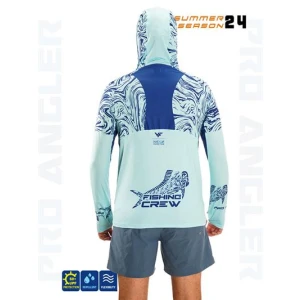 Fujin Pro Angler S24 Buff&Hoodie Izohips Mint - XLarge (XL)