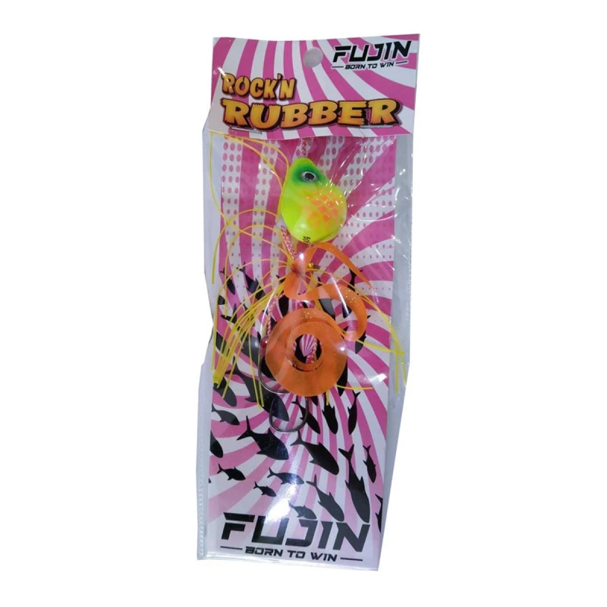 Fujin Rock'n Rubber 120gr Tai Rubber Set - 04ZombieGreenEye