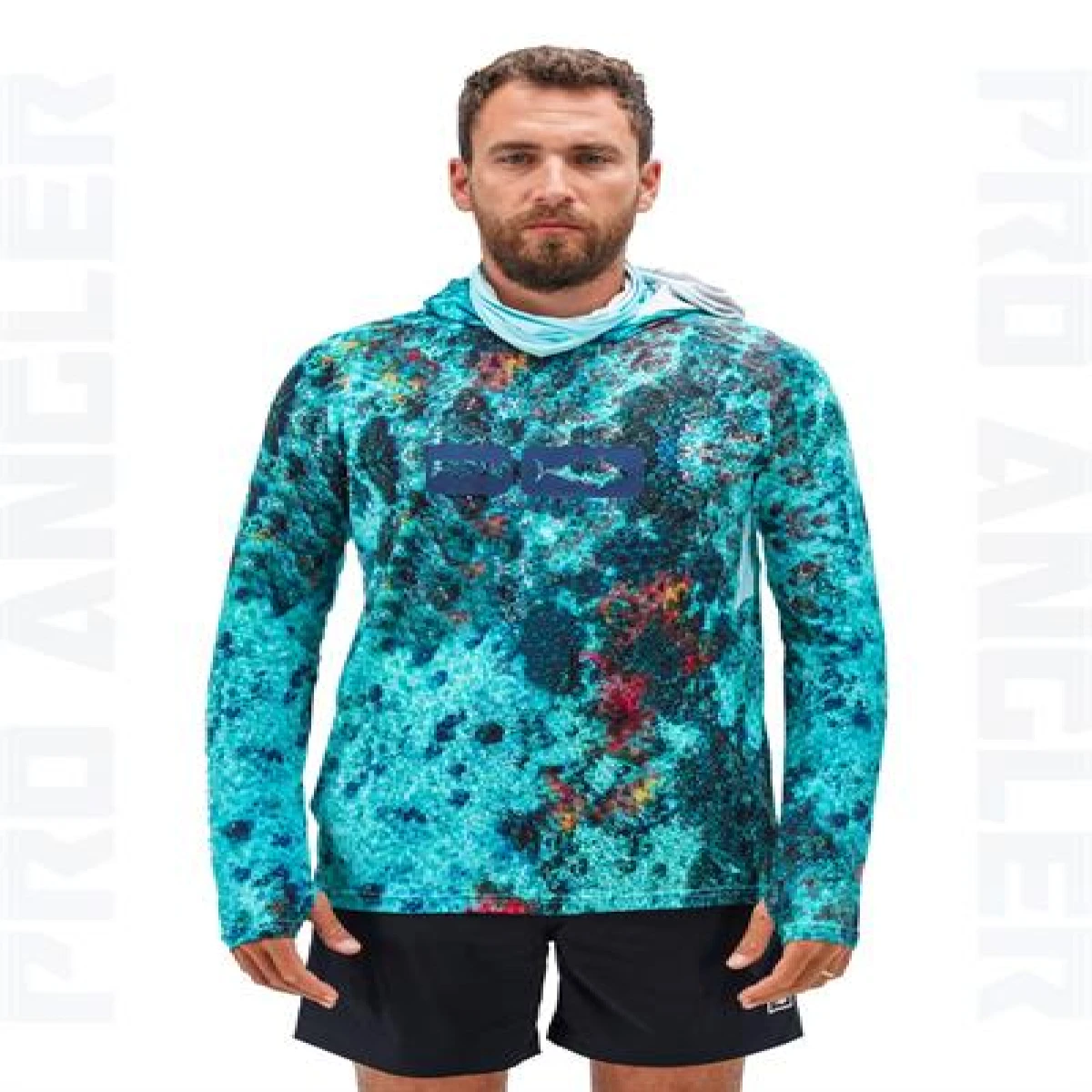 Fujin Pro Angler S24 Buff&Hoodie Reef - Large (L)
