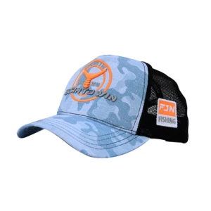 Fujin Blue Camo Tuna Balıçı Şapkası