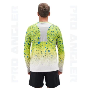 Fujin Pro Angler S24 T-Shirt Green Ocean - Medium (M)