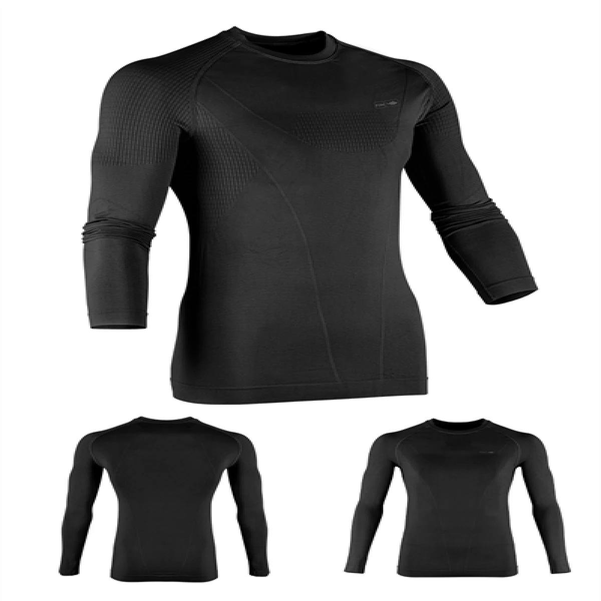 Fujin Seamless Termal İçlik Black Üst - XSmall