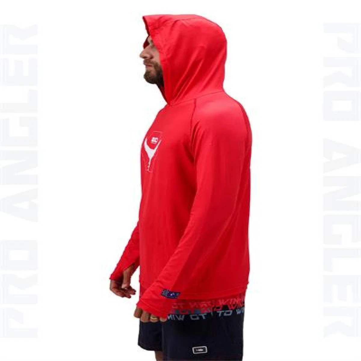 Fujin Pro Angler S24 Hooded Garnet - Large (L)