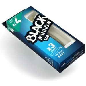 FIIISH Black Minnow 140 3X Corps Silikon Yem kaki