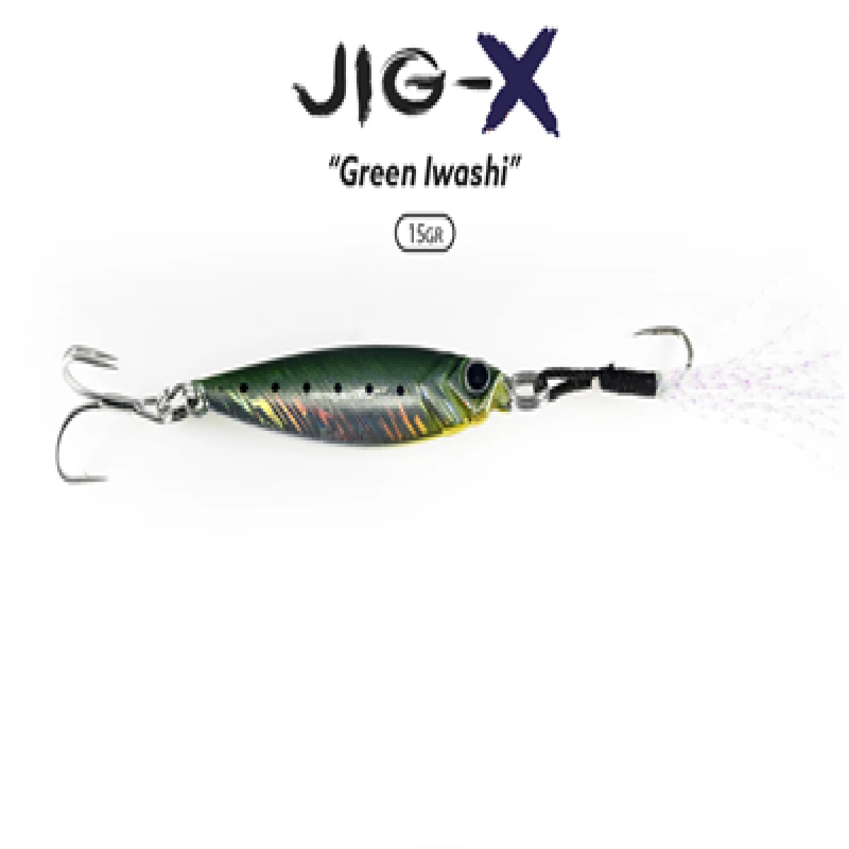 Fujin Jig-X 15gr Light Jigging - Jig Yem - PINKGOLDZEBRAGLOW | Avfoni