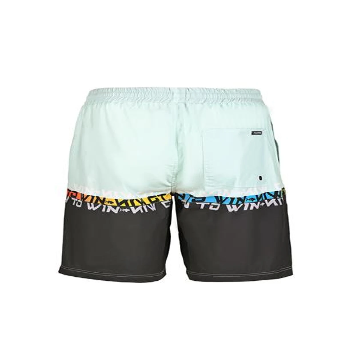 Fujin Pro Angler Board Short Mayo Anthracite Turquoise - Medium (M)