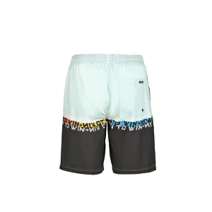 Fujin Pro Angler Board Short Mayo Anthracite Turquoise - Medium (M)