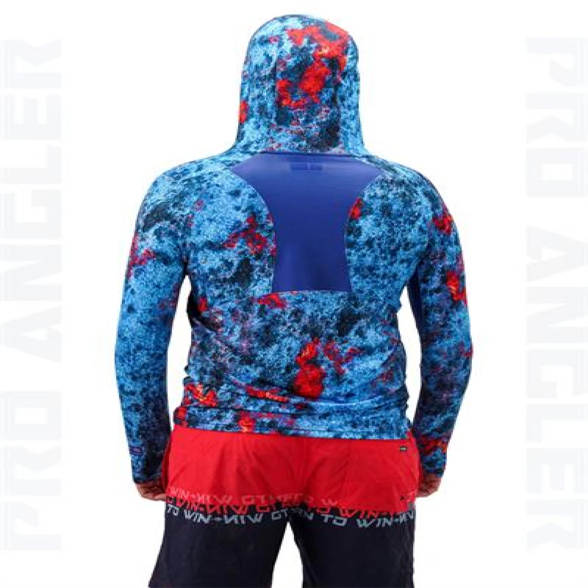 Fujin Pro Angler S24 Hooded Red Reef - Medium (M)