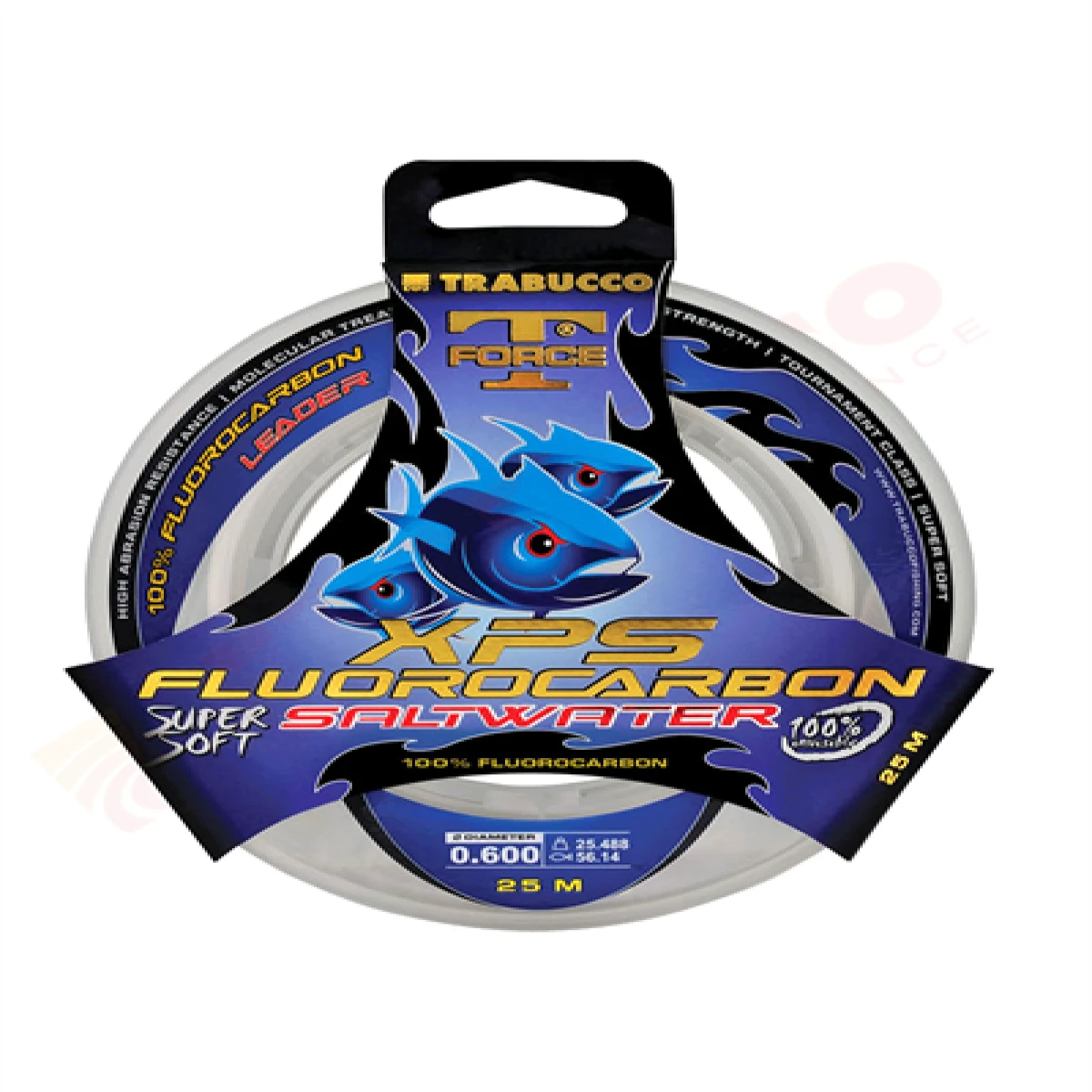 Trabucco T-Force Fluorocarbon Leader SW 25mt Lider Misina - 070mm