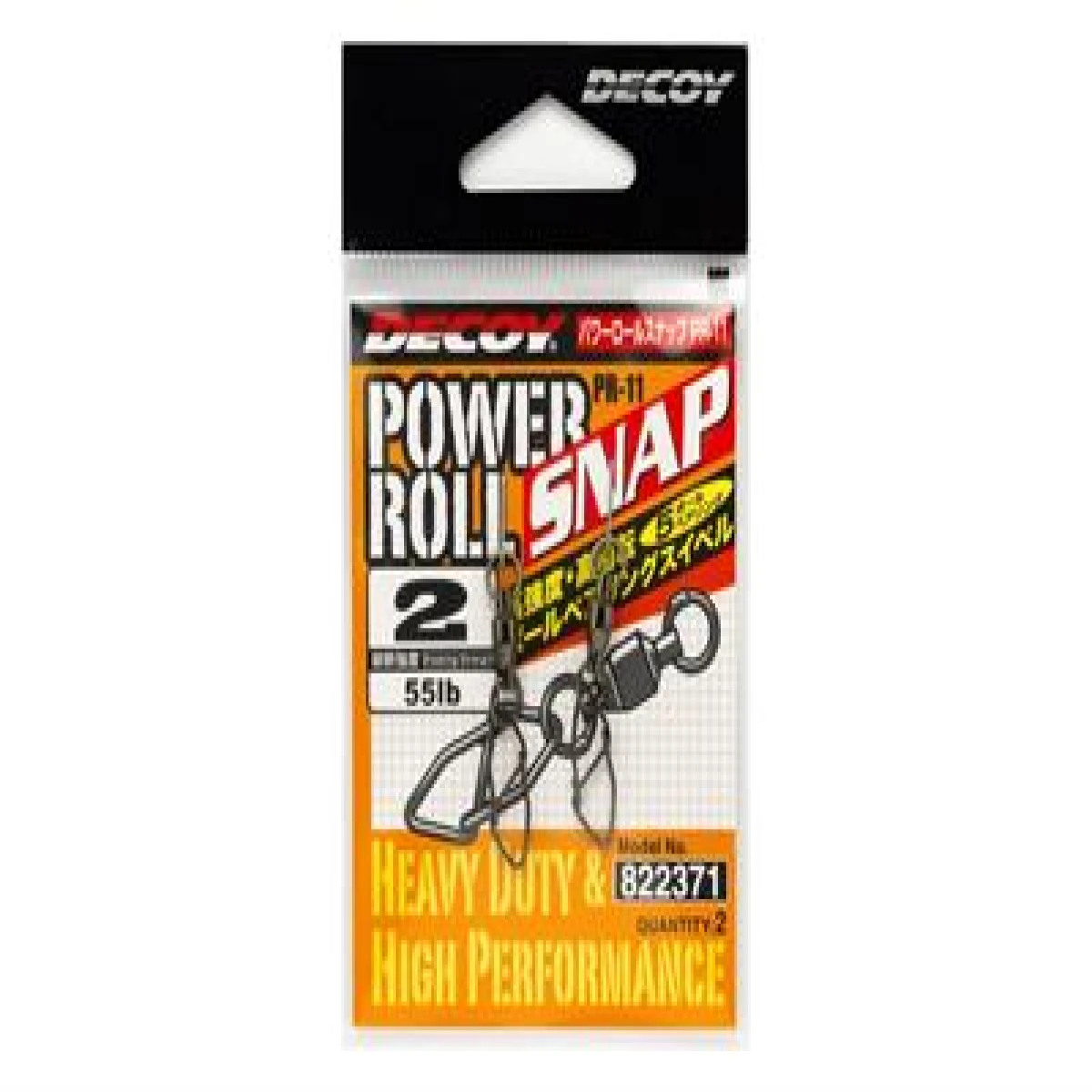 DECOY PR-11 Power Roll Snap Rulmanlı Klips - 2no