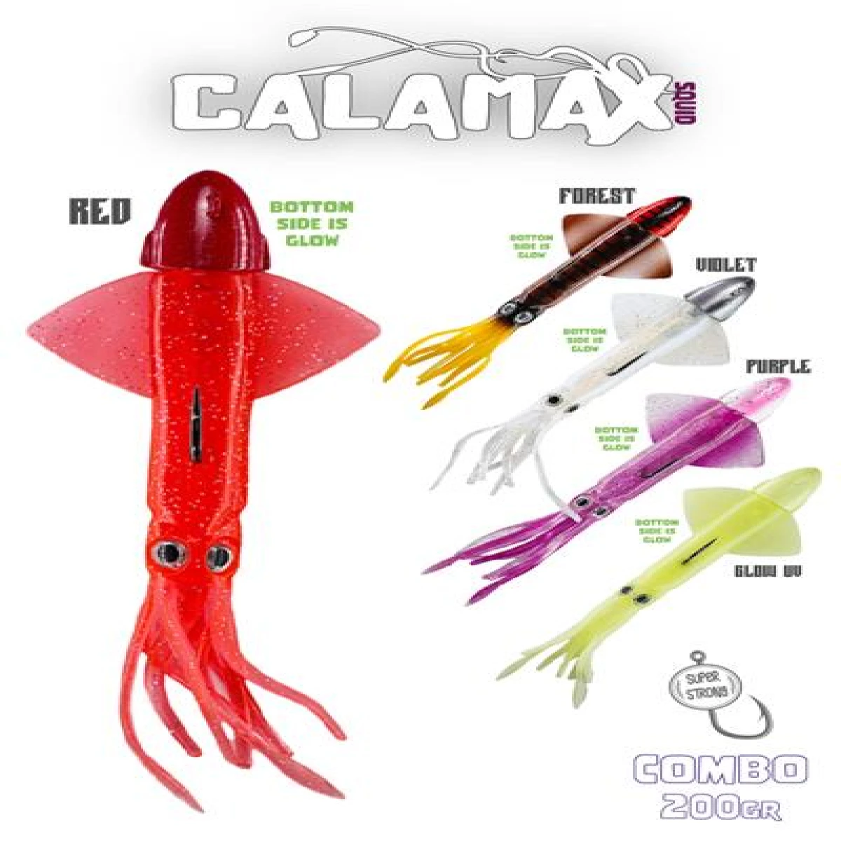 Fujin Calamax Squid 200gr - Purple