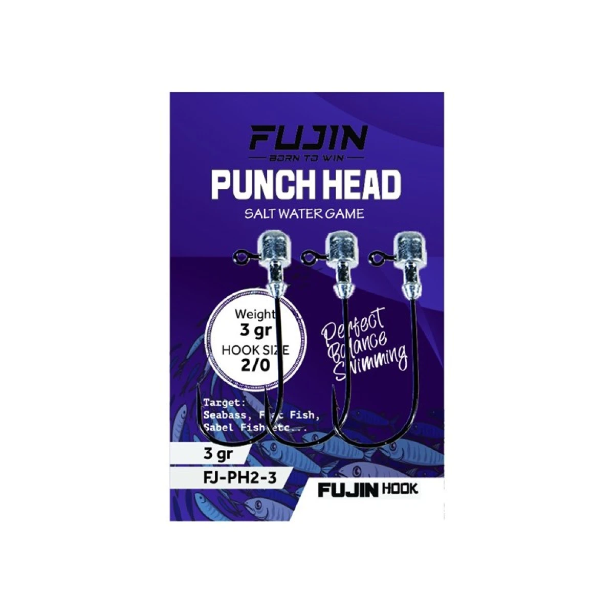 Fujin Punch Head Jighead FJ-PH #2/0 - 7gr