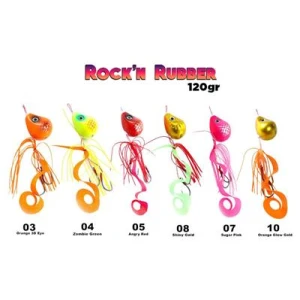 Fujin Rock'n Rubber 120gr Tai Rubber Set