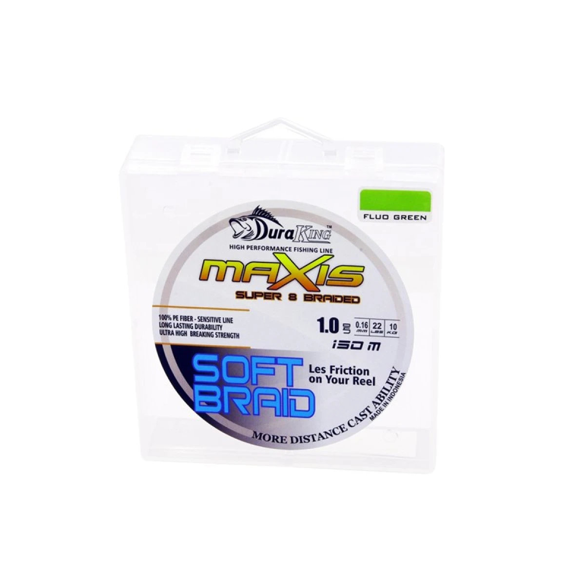 Duraking Maxis S.Soft 8x 150mt İp Misina - 1PE016mm