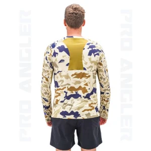 Fujin Pro Angler S24 T-Shirt Narural Camo - Medium (M)