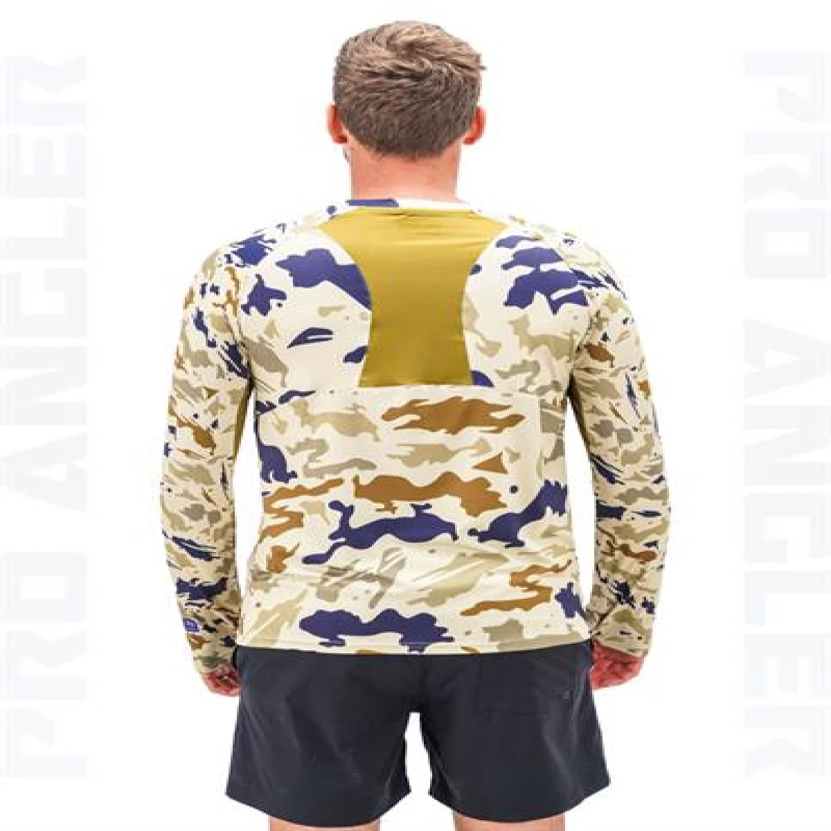 Fujin Pro Angler S24 T-Shirt Narural Camo - Medium (M)
