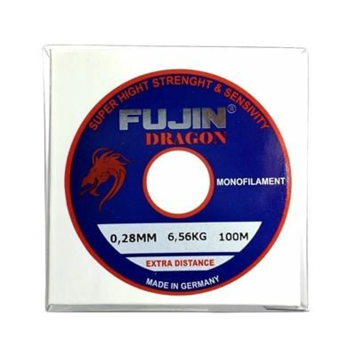 FUJIN Dragon 100X10 Green Monofilament Misina - 025MM