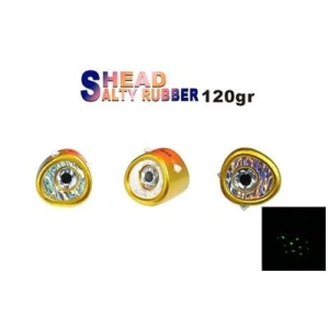 Fujin Salty Rubber Head 120gr Kafa 10 Orange Glow Gold