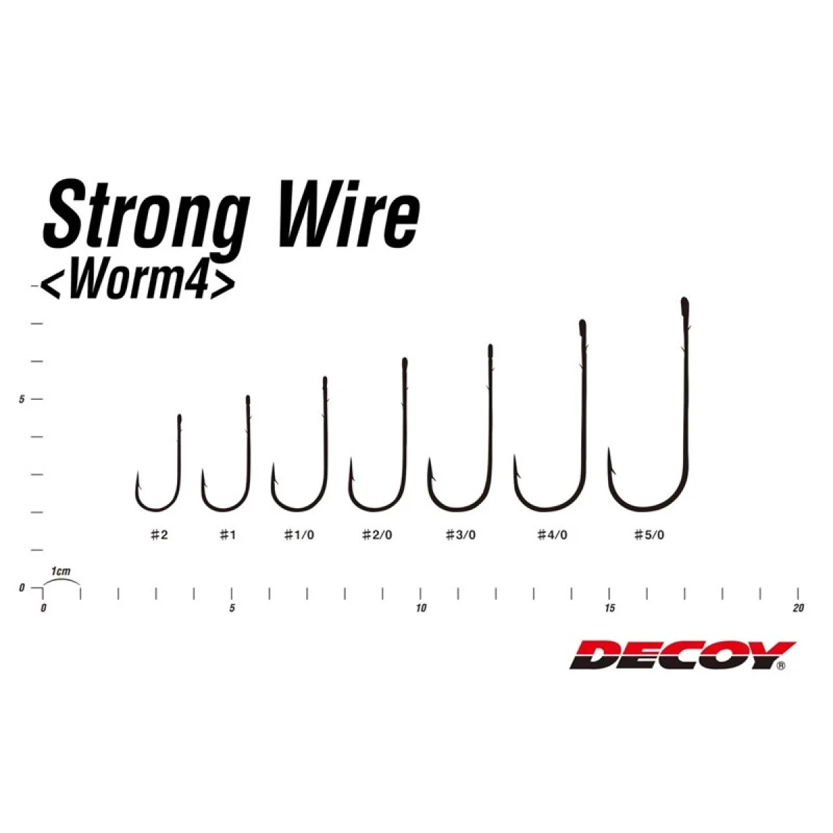 DECOY WORM4 Strong Wire Uzun İğne - 2 no