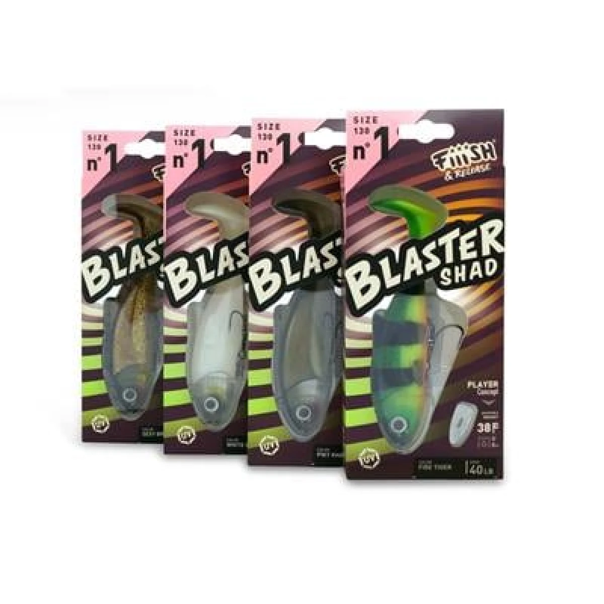 Fiiish Blaster Shad 130mm 38gr Silikon Yem - SexyBream