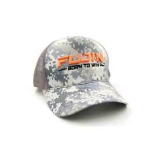 Fujin Grey Camo Şapka