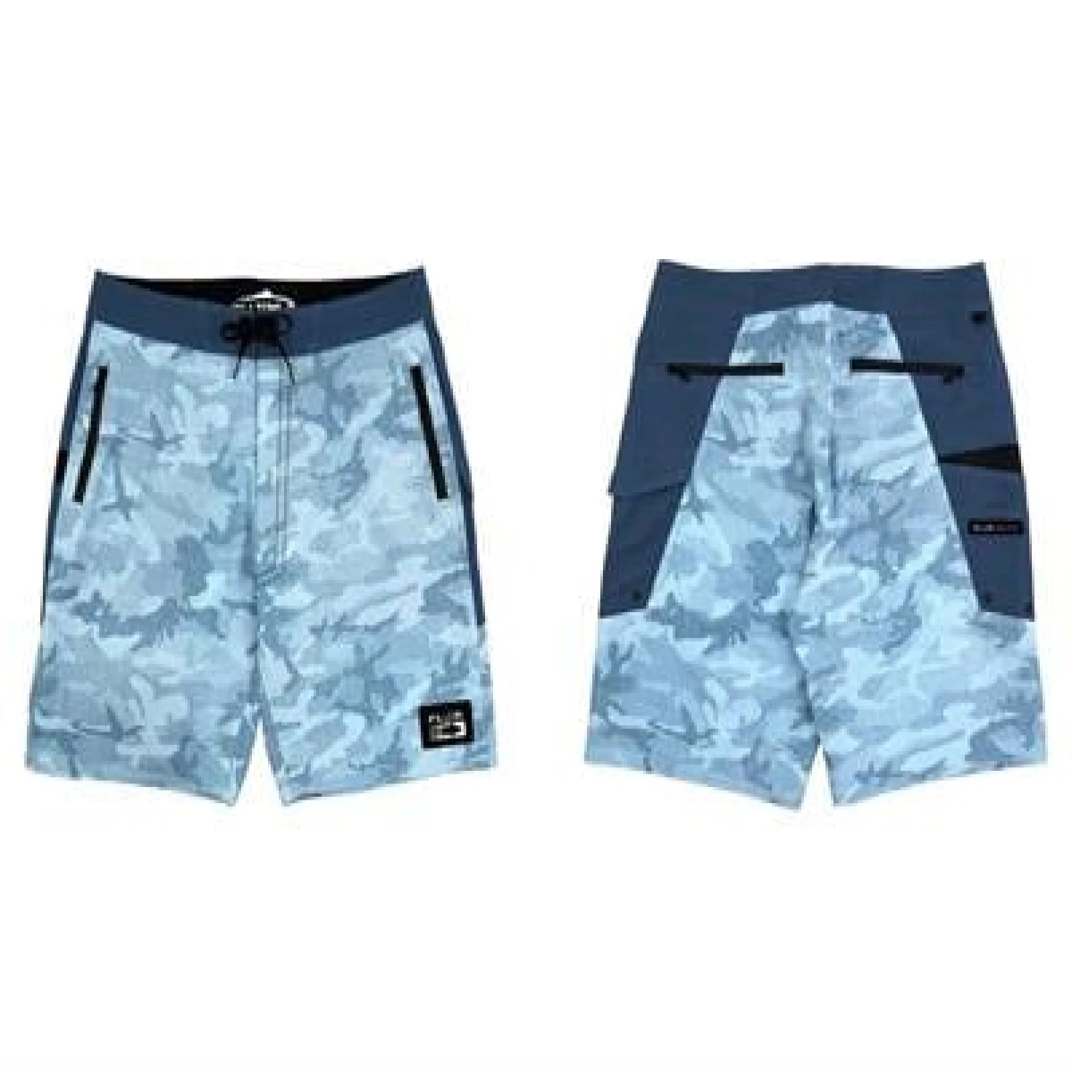 Fujin Performance Short Camo Indigo - Large