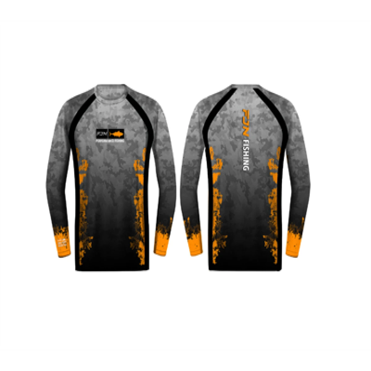 Fujin Performance T-Shirt Camo Orange - XLarge