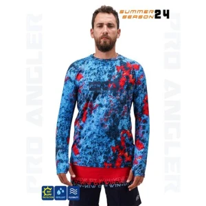 Fujin Pro Angler S24 T-Shirt Red Reef