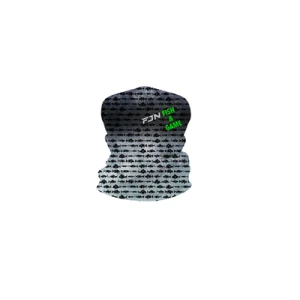 Fujin Neck Gaiter Boyunluk Aqua Blue Fish
