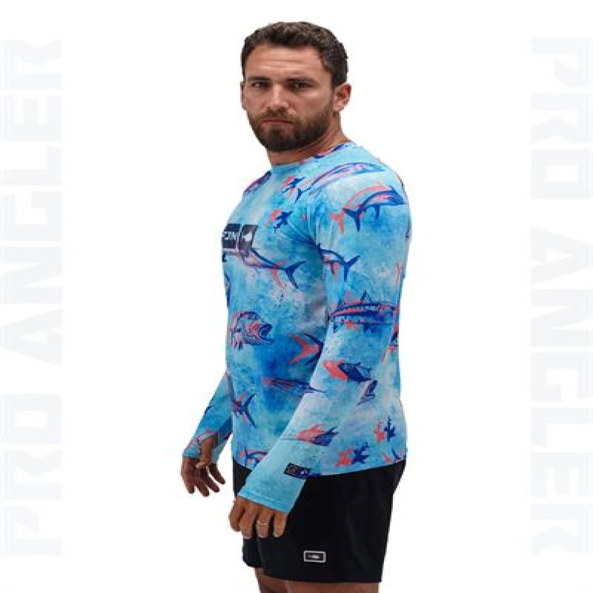 Fujin Pro Angler S24 T-Shirt Echo Fish - XLarge (XL)
