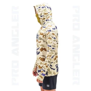 Fujin Pro Angler S24 Buff&Hoodie Natural Camo - XXXLarge