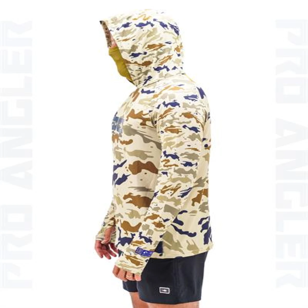 Fujin Pro Angler S24 Buff&Hoodie Natural Camo - XXXLarge