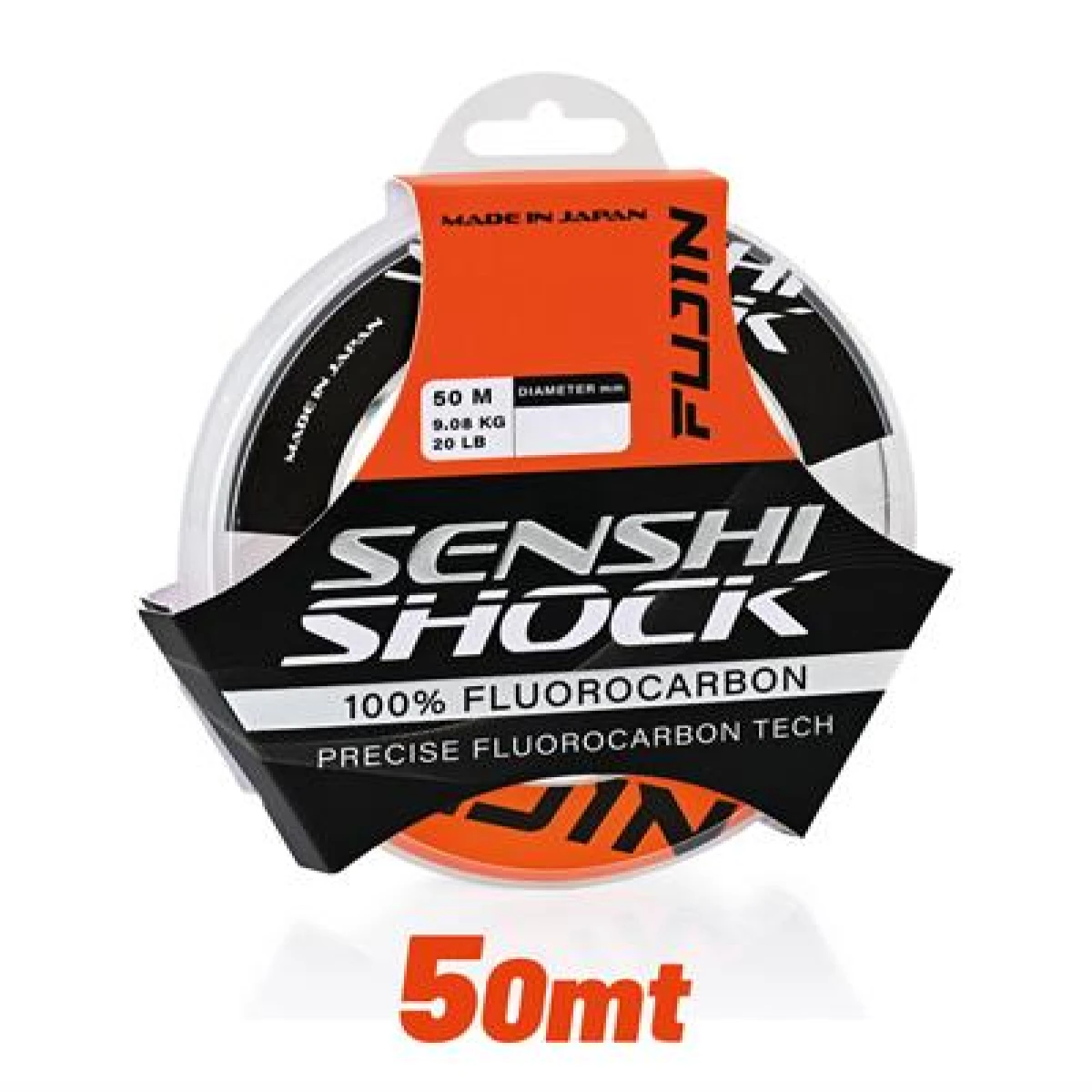 Fujin Senshi FC Leader 50MT Shock Leader - 0.45mm