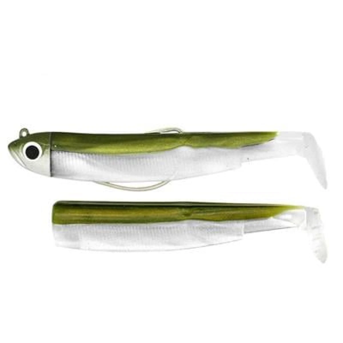 FIIISH Black Minnow 140 Combo Off Shore Silikon Yem kaki