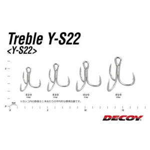 DECOY Y-S22 Standart Trable Üçlü İğne - 3/0 no