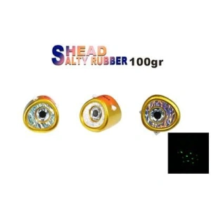Fujin Salty Rubber Head 100gr Kafa 10 Orange Glow Gold