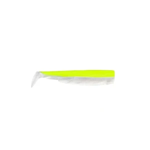 FIIISH Black Minnow 90 3 Lures Bodies - White JAUNE F. BLANC